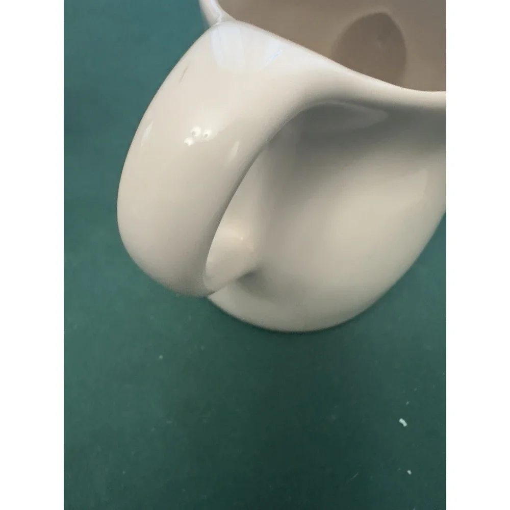 Rae Dunn Watering Can Grow White Ceramic Indoor Plant Decor Planter Vase